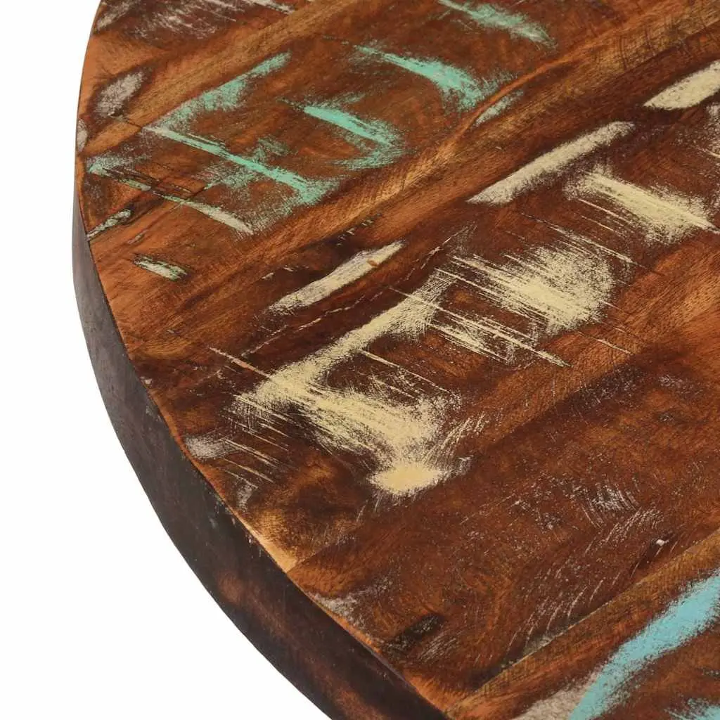 Dining Table Vintage Style 110x75 cm Solid Reclaimed Wood