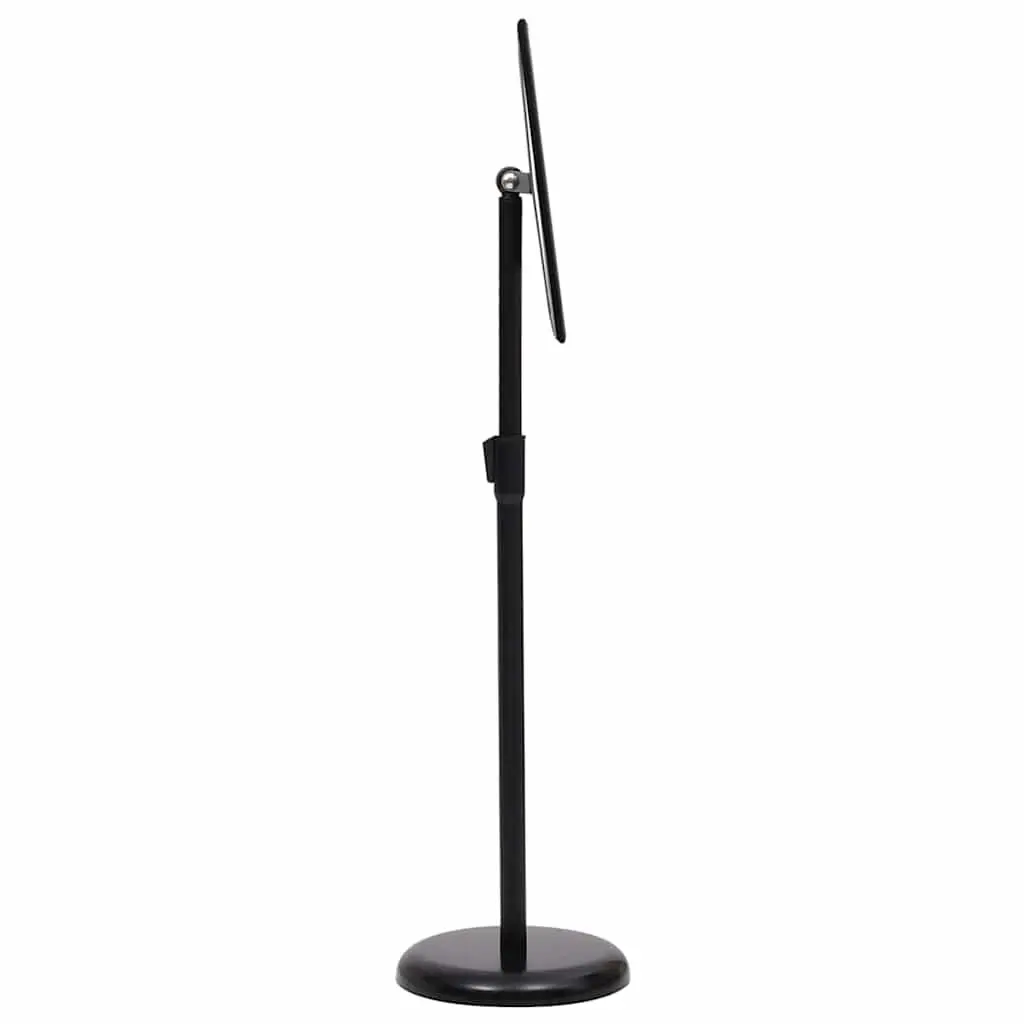 Poster Stand Height-Adjustable Rotatable Black 32.7 x 24 x 108 cm 2 pcs