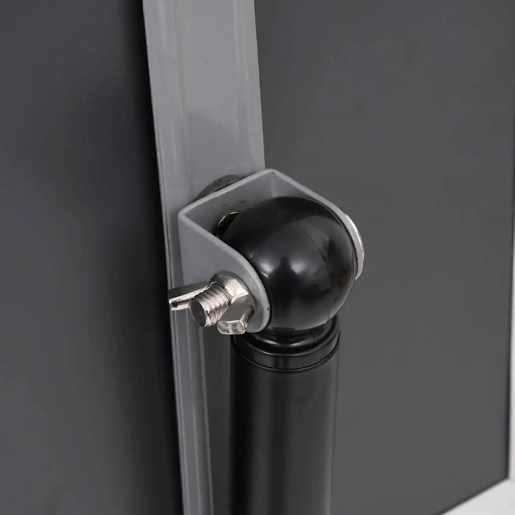 Poster Stand Height-Adjustable Rotatable Black 32.7 x 24 x 108 cm 2 pcs