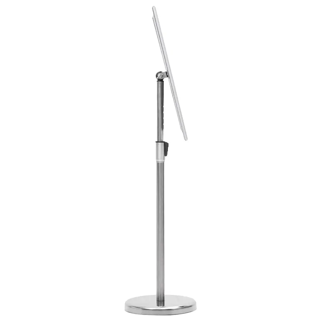 Poster Stand Height Adjustable Rotatable Silver Aluminum Frame 2 Pack