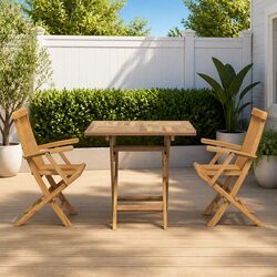 Your New Acacia Wood Garden Dining Set Awaits