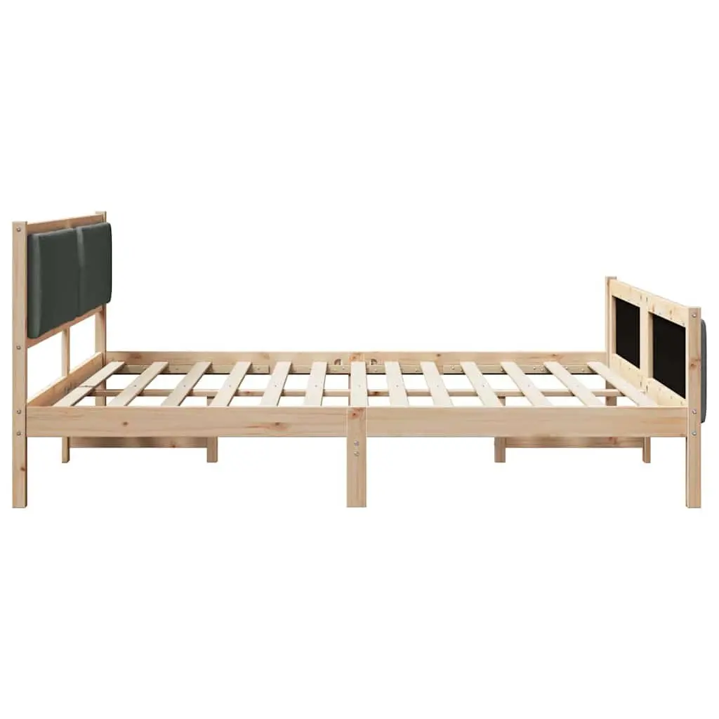 Dark Grey Bed Frame