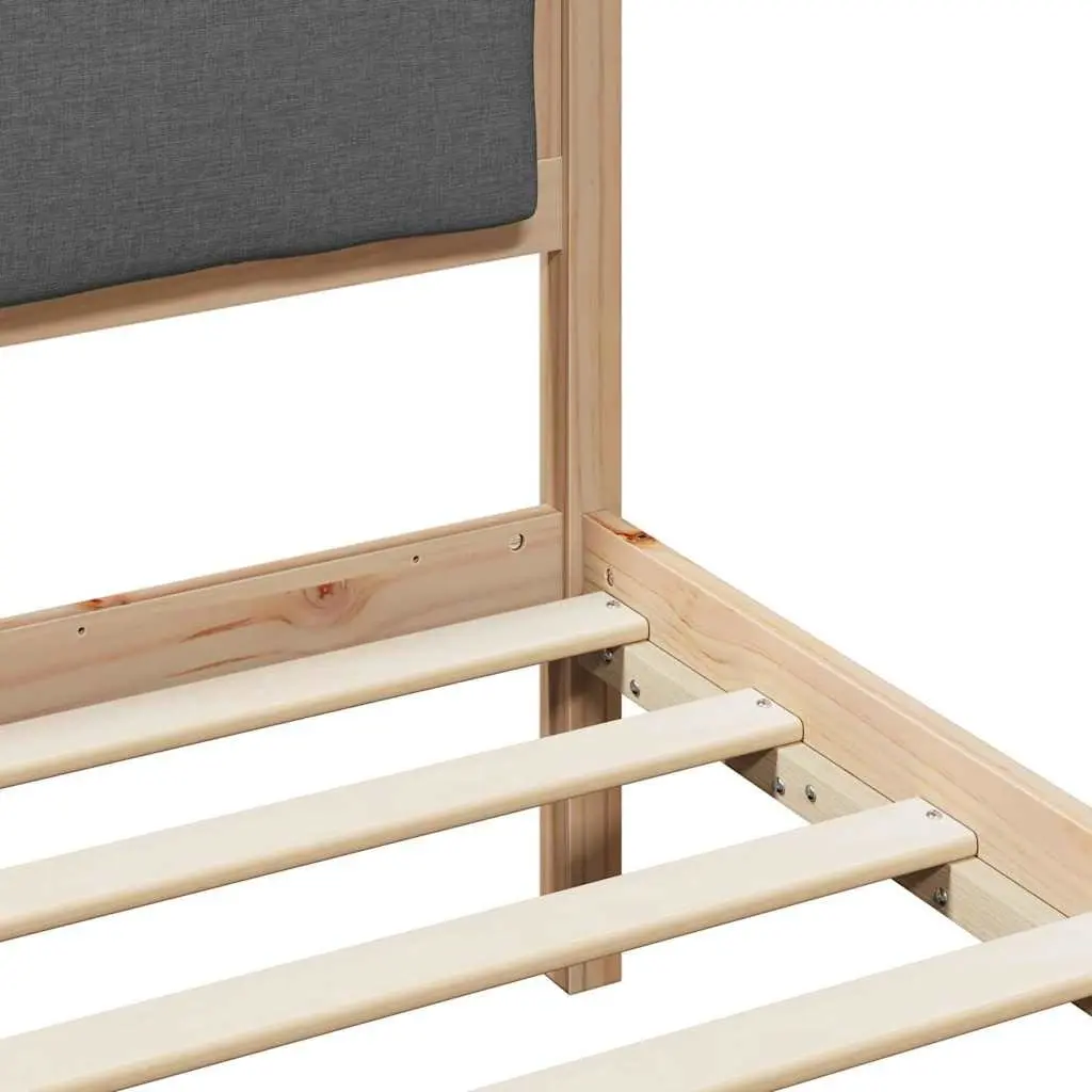 Dark Grey Bed Frame