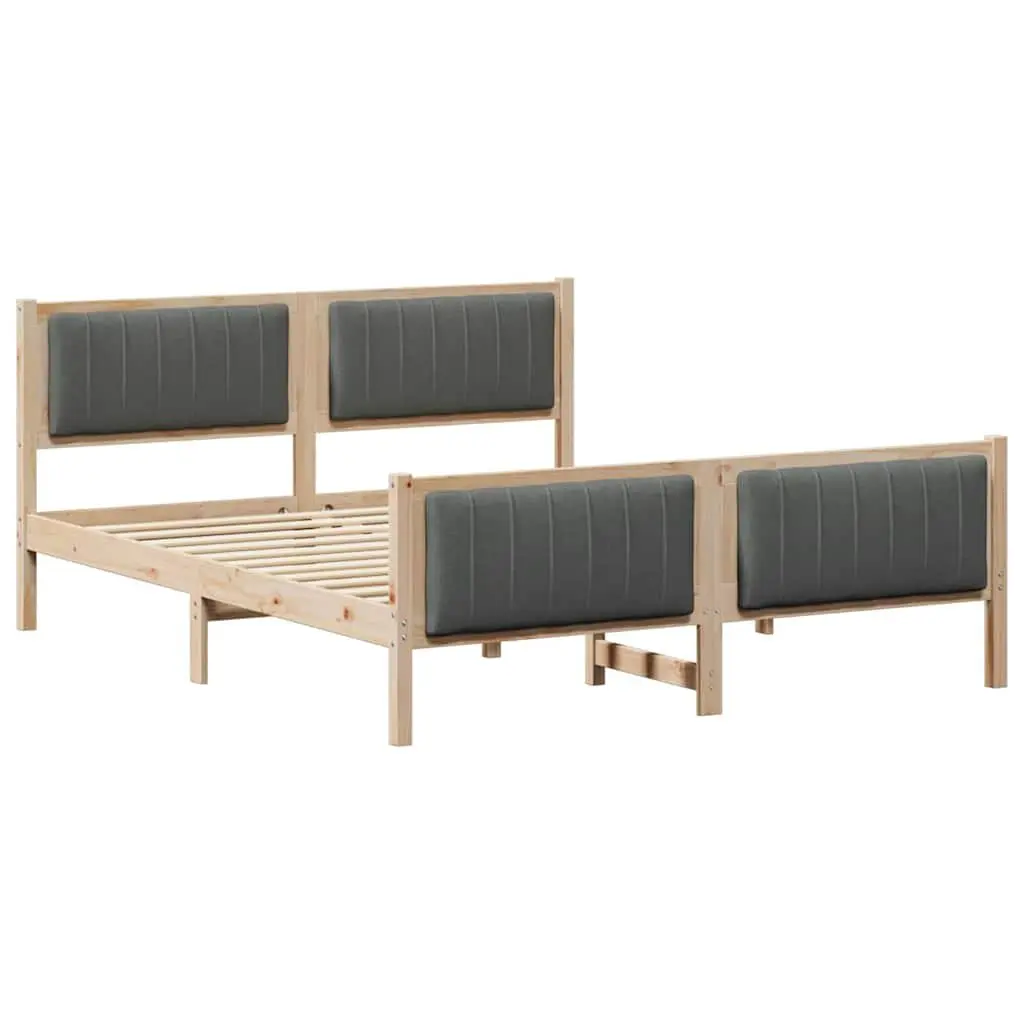 Solid Pine Wood Bed Frame