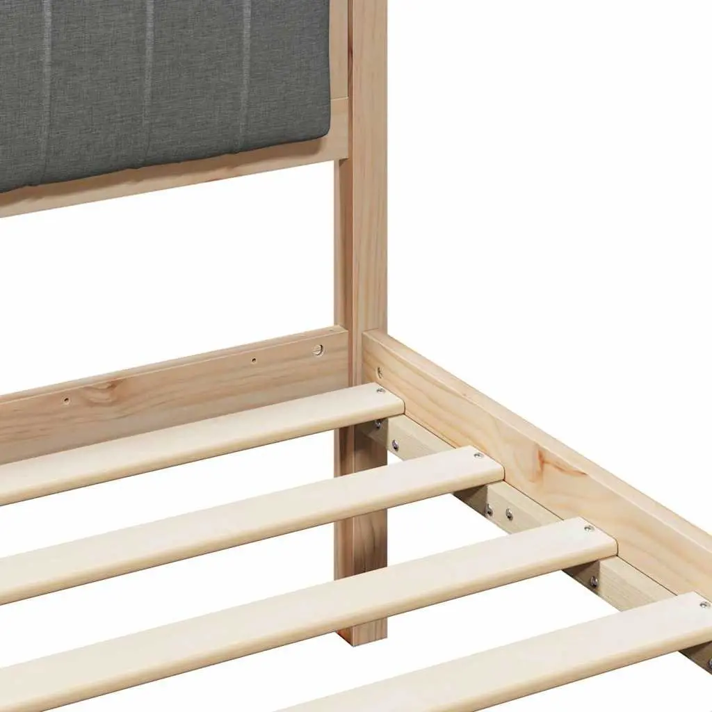 Solid Pine Wood Bed Frame