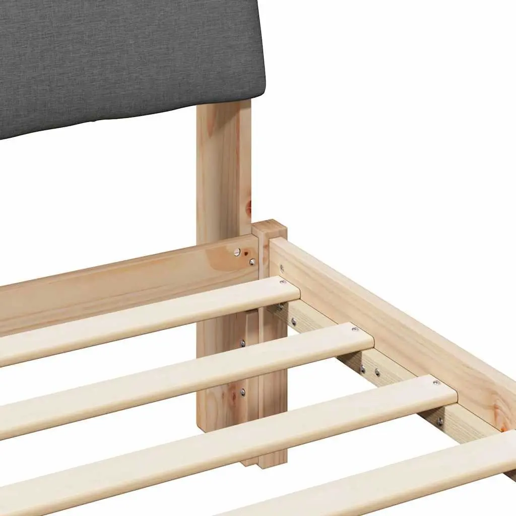 Bed Frame 150 x 200 cm with Headboard