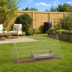 Your Chicken’s New Home: Silver 110 x 55 x 55 cm Cage