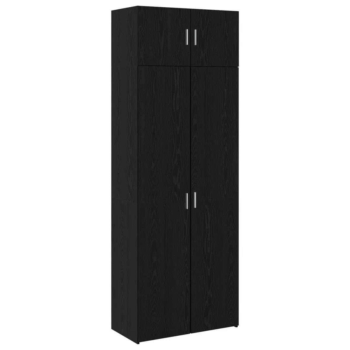 Storage Cabinet 3 Piece Set Black Modern Furniture Buffet Sideboard Bedroom