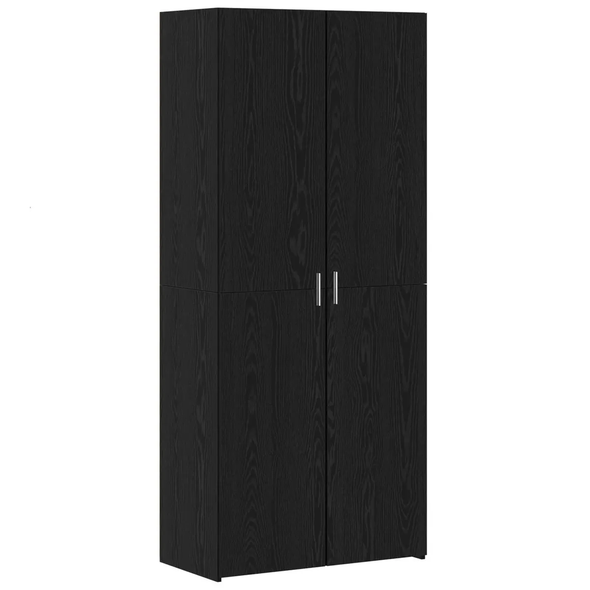 Storage Cabinet 3 Piece Set Black Modern Furniture Buffet Sideboard Bedroom