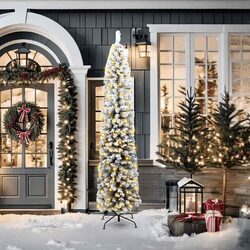 Your Perfect 210cm Christmas Tree with 300 Warm White LEDs