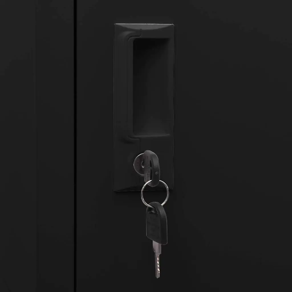 Saddle Cabinet Storage Locker Lockable Doors 53 x 53 x 140 cm