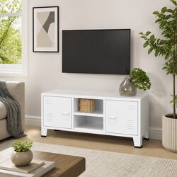 Welcome Home a Practical Industrial TV Cabinet