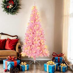 Your Festive Companion: 180cm Pink Christmas Tree