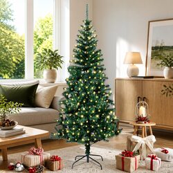 Friendly 210cm Christmas Tree with Convenient LED Lights