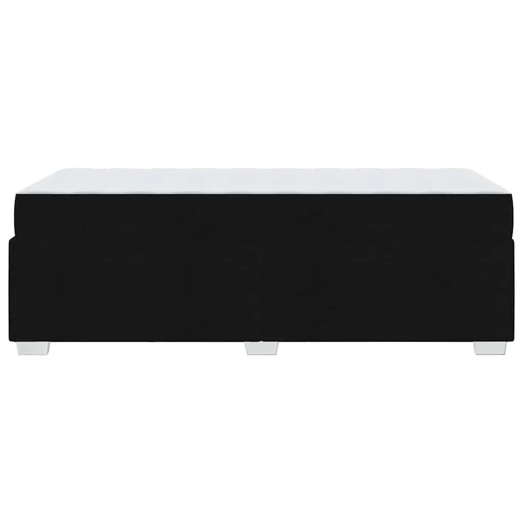 Black Bed Frame with Mattress Combo 90 x 190 cm
