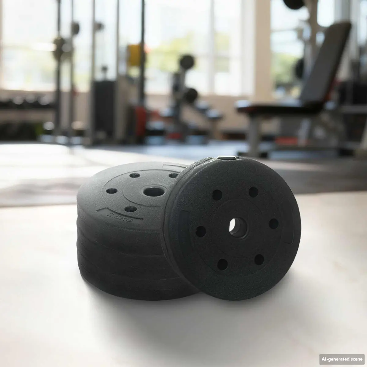 Adjustable Dumbbell Set 30kg Home Gym Free Weights Training Strength Building