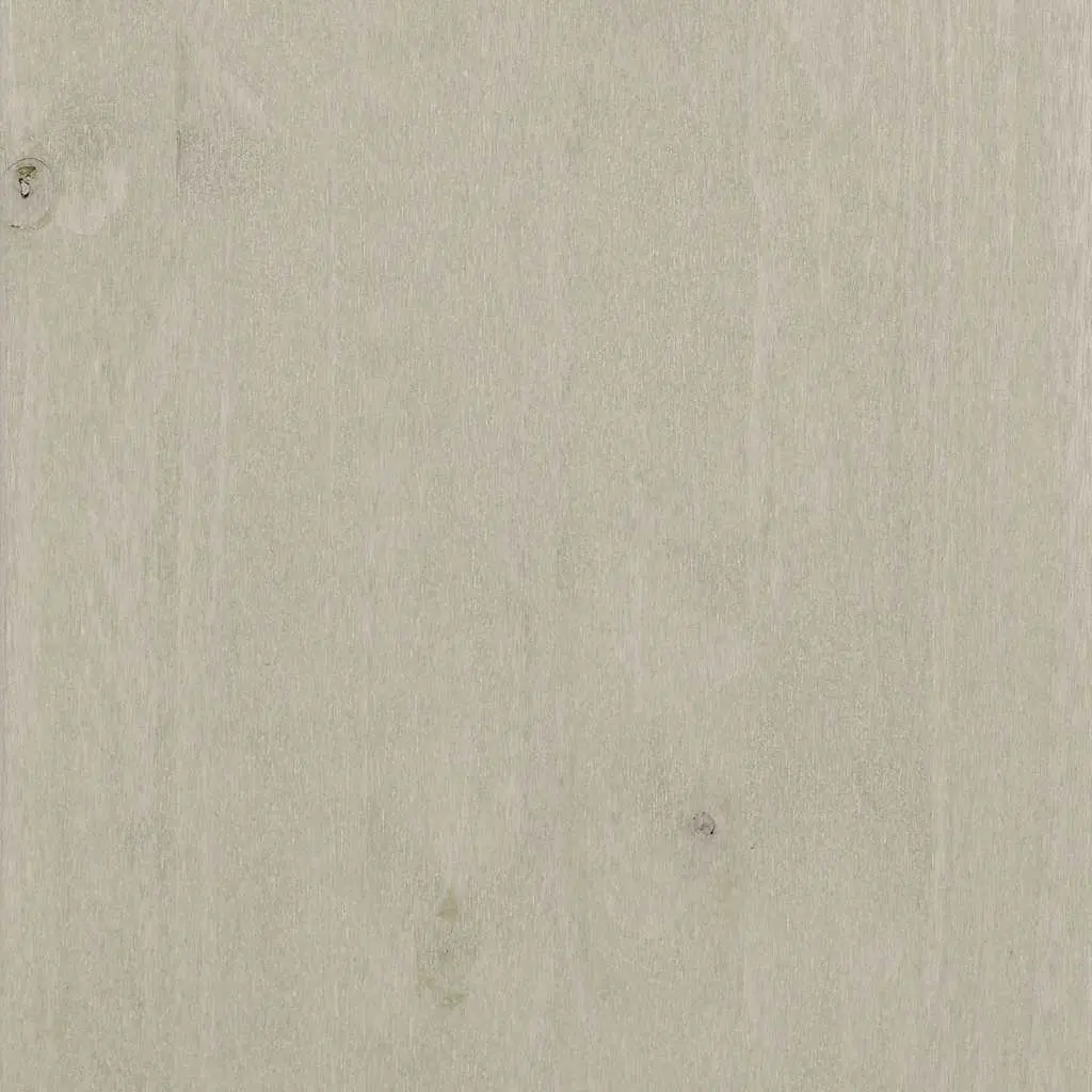 Highboard Top Sideboard Cabinet Storage White Solid Wood Pine 90x30x100cm