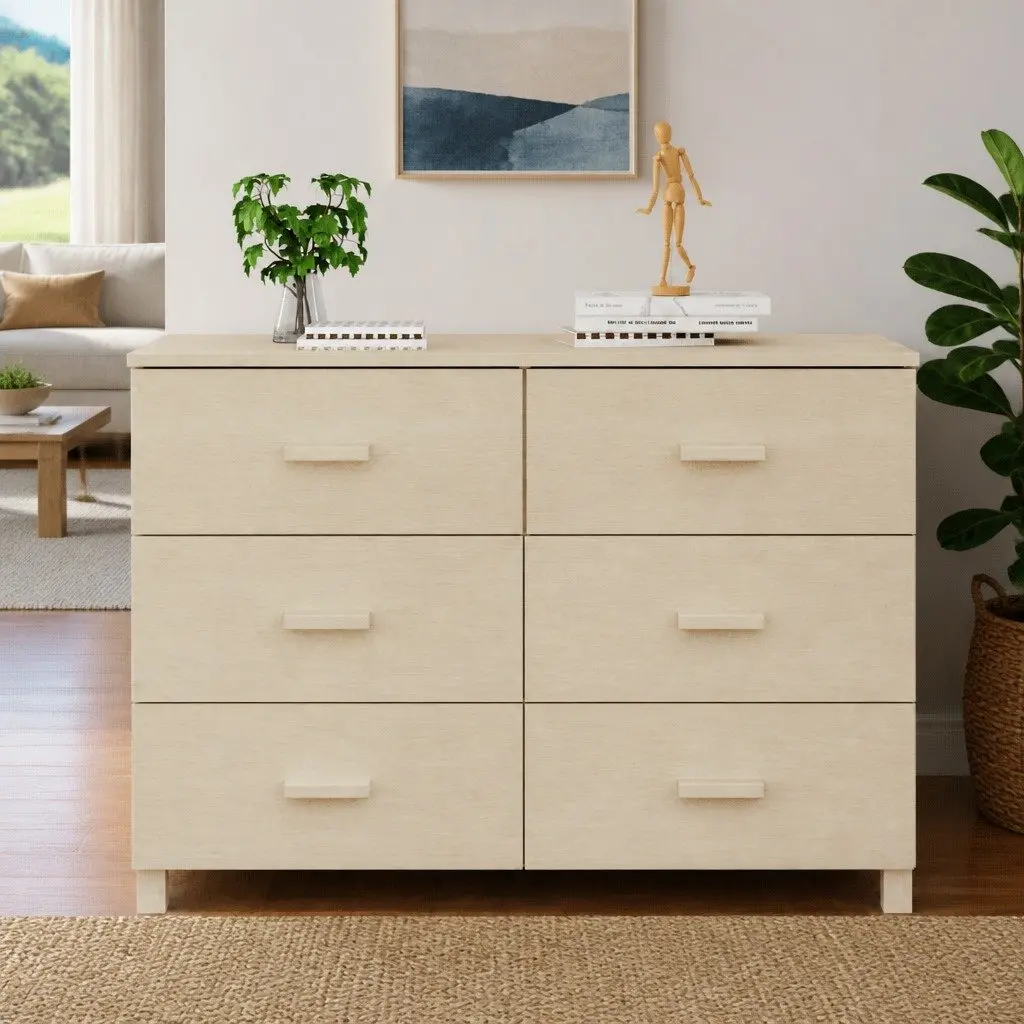 Honey Wooden Sideboard for Storage Solutions