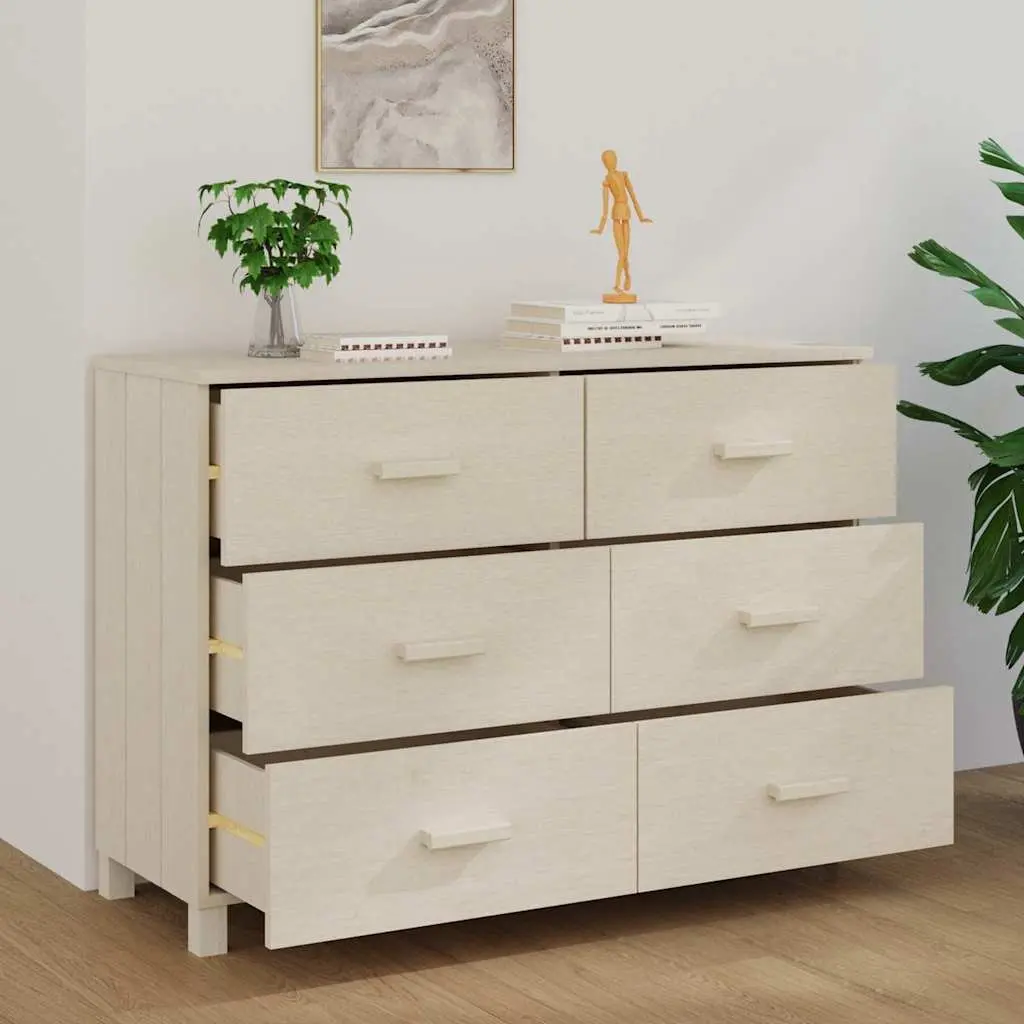 Honey Wooden Sideboard for Storage Solutions