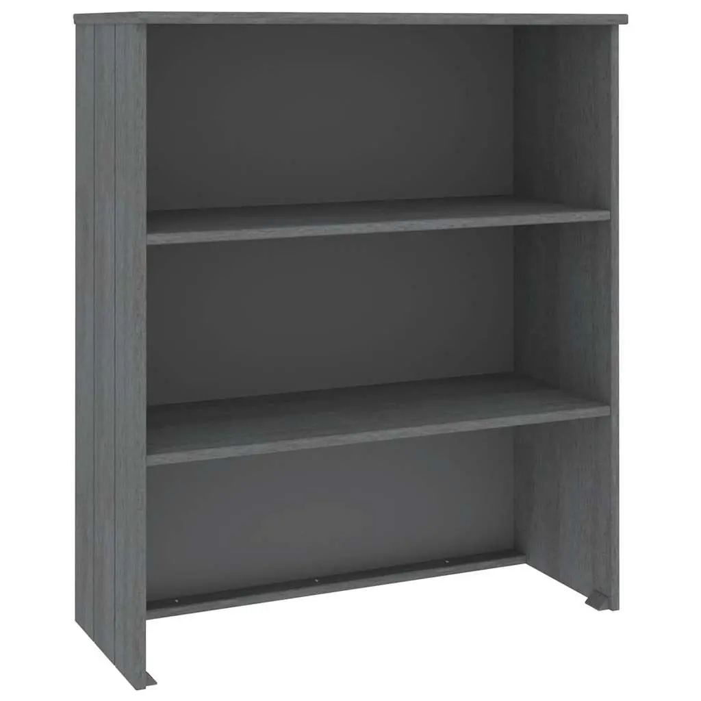 Grey Wooden Highboard Storage Top