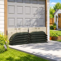 Industrial Sandbags 10 Pack Dark Green 100 x 25 cm Heavy Duty Outdoor
