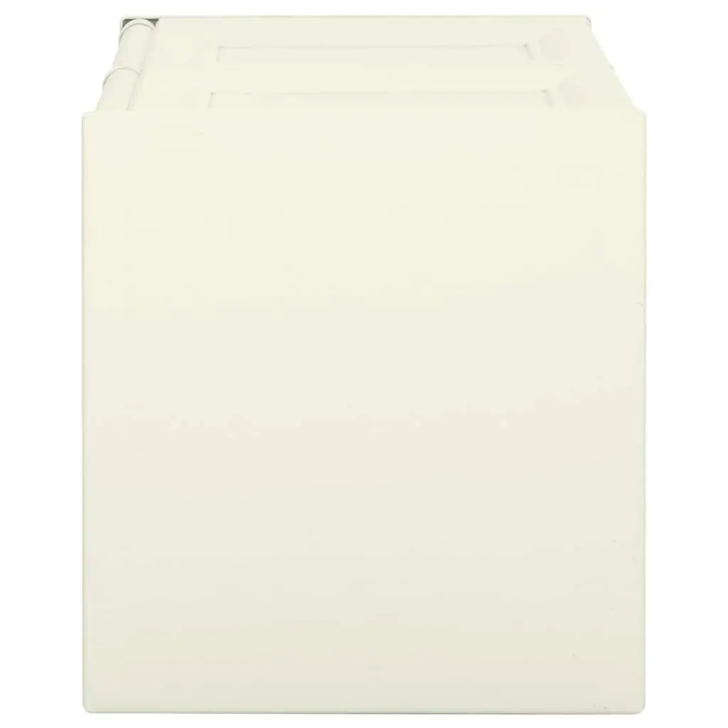 Storage Chest Bench Seat Cushion Box 86x40x42cm Cream Household Container