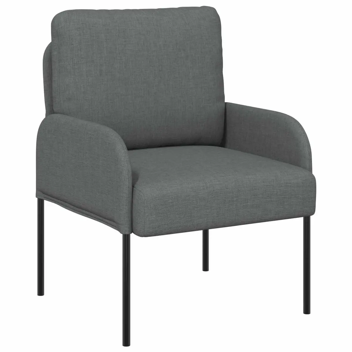 Modern 3-Piece Sofa Set Grey Living Room Furniture Indoor Seating Cushion Couch