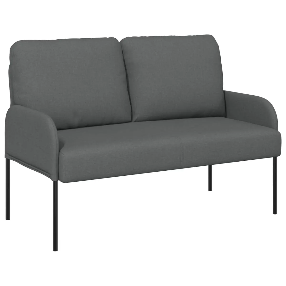 Modern 3-Piece Sofa Set Grey Living Room Furniture Indoor Seating Cushion Couch