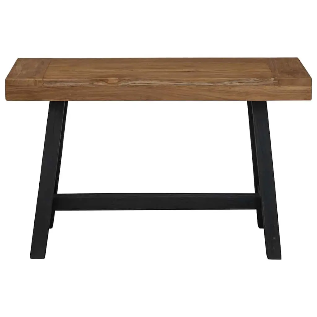 80cm Teak Wood Bench