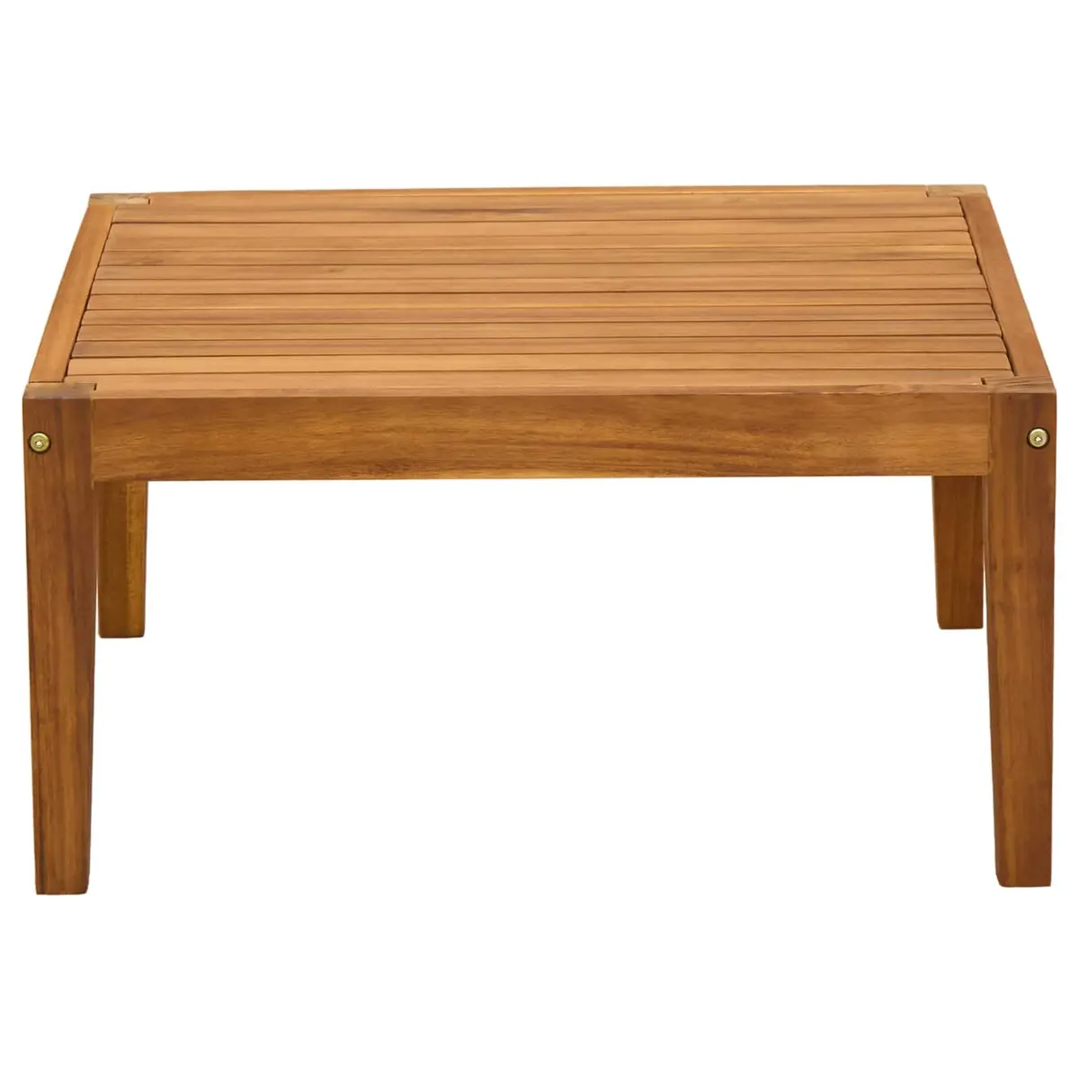 Garden Table Acacia Wood Outdoor Side Table Patio Balcony Furniture 60x60x30cm