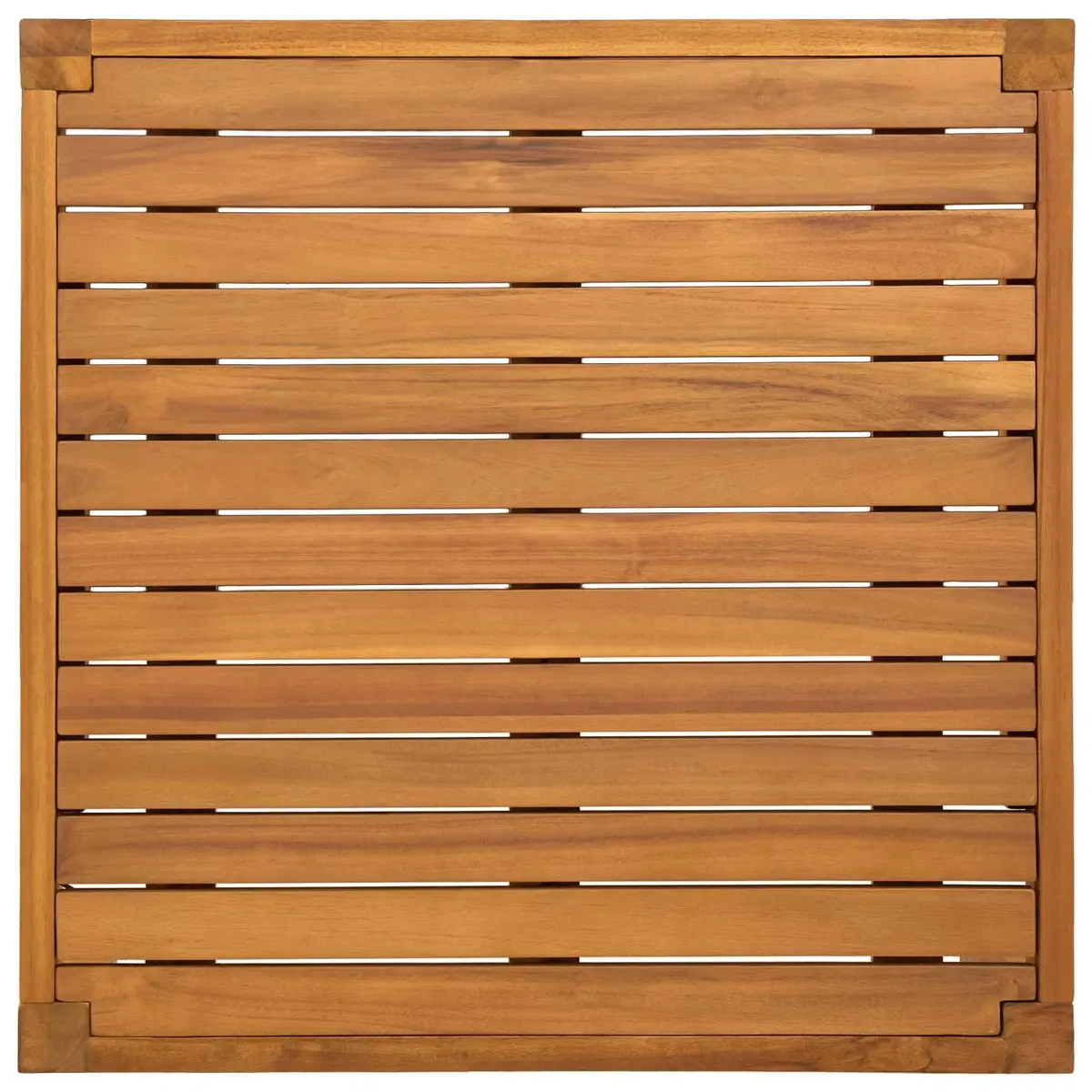 Garden Table Acacia Wood Outdoor Side Table Patio Balcony Furniture 60x60x30cm