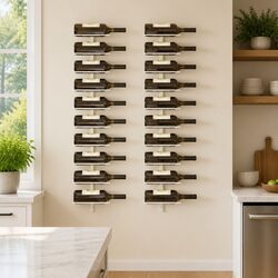 Your New Favorite Wall-mounted Wine Rack for 10 Bottles