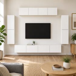 Your Perfect White Wall-Mounted TV Cabinet for Organization