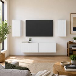 Friendly 4-Piece Storage Unit for Your Living Space