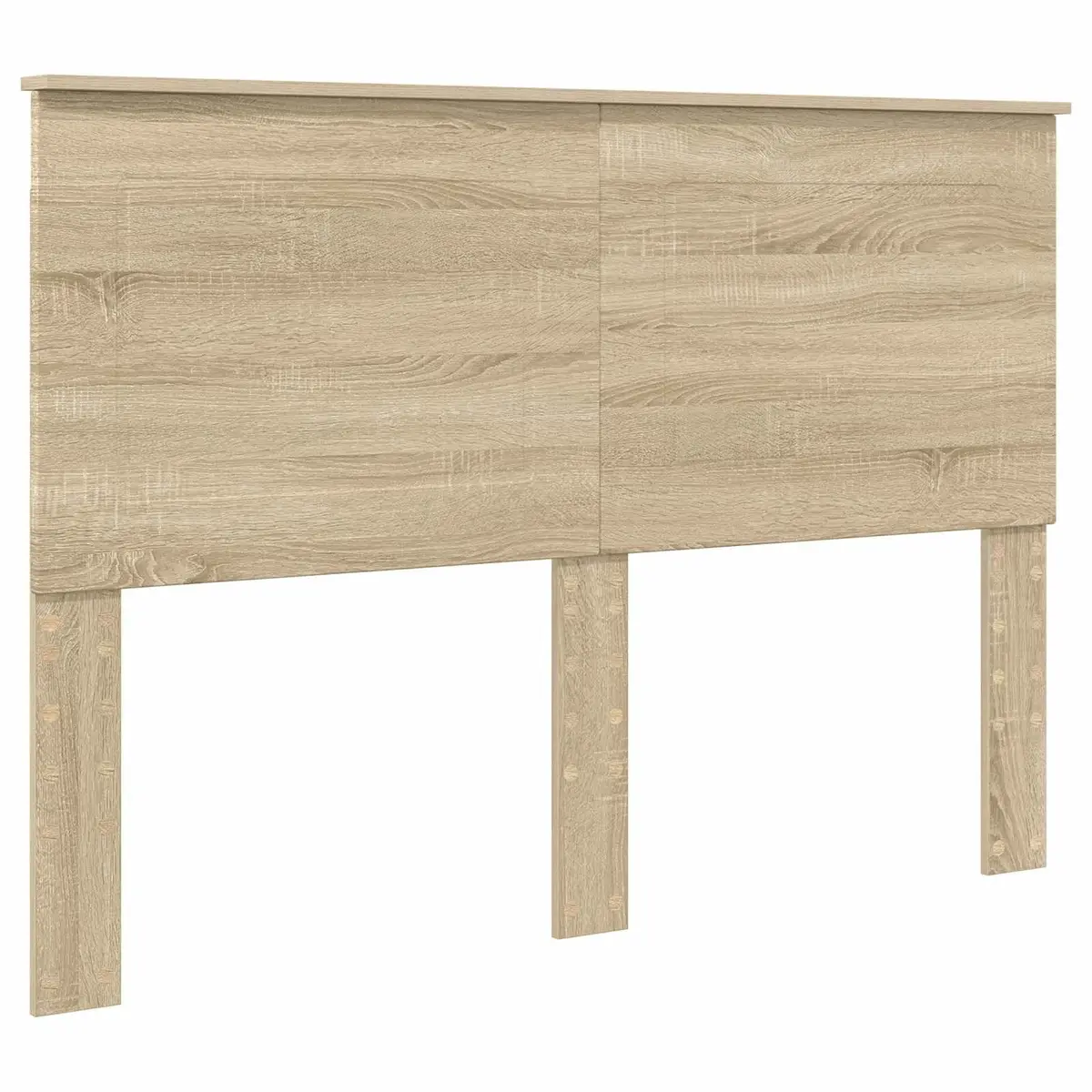 Bed Frame with Storage Drawers Engineered Wood Brown Modern 150 x 200 cm