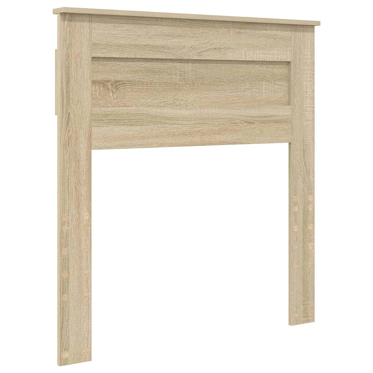 Bed Frame with Storage Drawer Modern Engineered Wood Sonoma Oak 90 x 190 cm