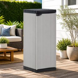 Your New Go-To Garden Storage Cabinet in Grey