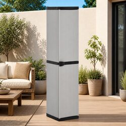 Your Outdoor Organizing Solution: 3-Shelf Storage Cabinet