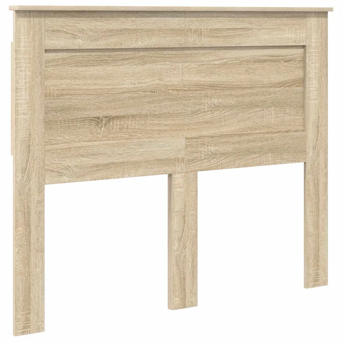 Bed Frame with Storage Drawer Sonoma Oak 135 x 190 cm Engineered Wood Modern