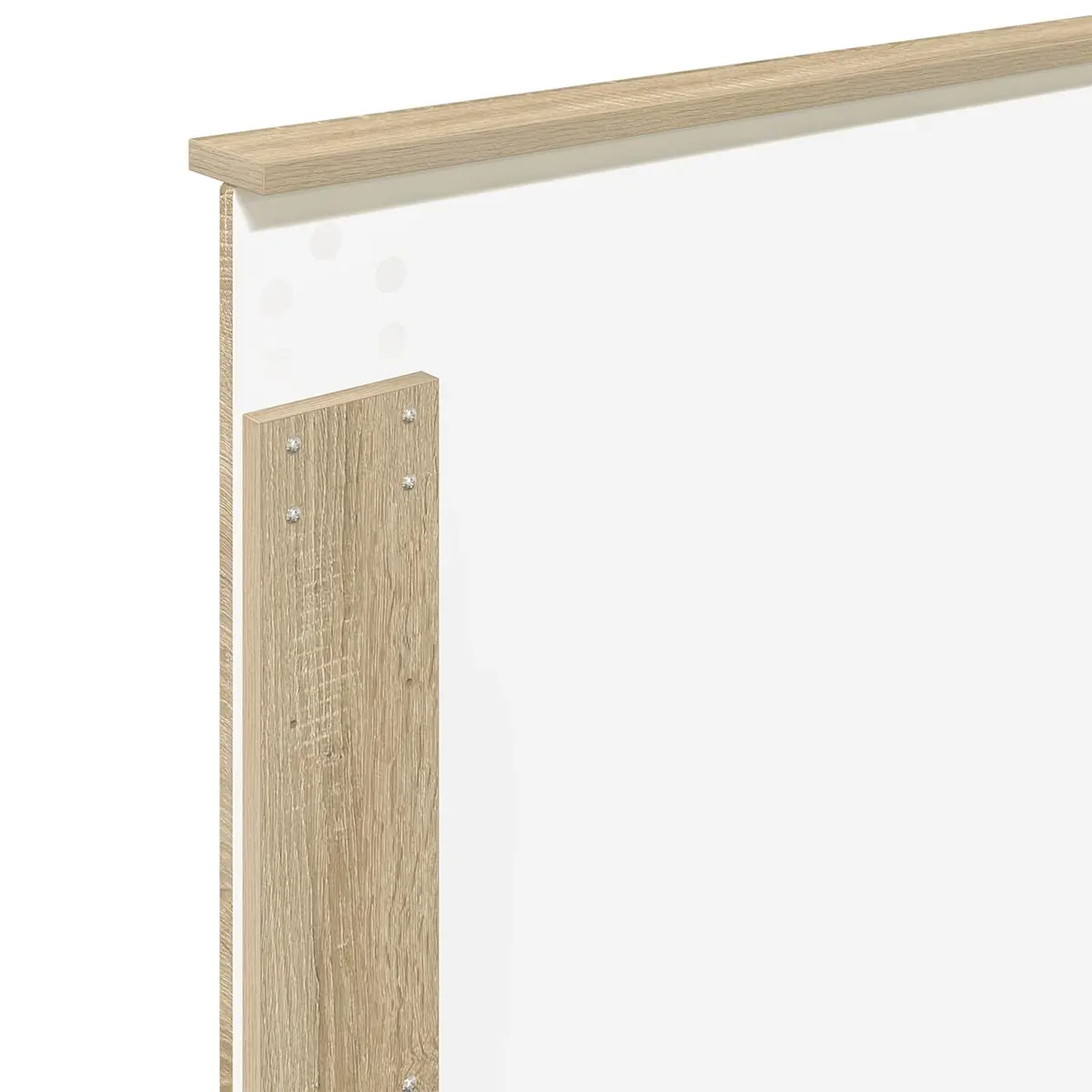 Bed Frame with Drawer Storage in Sonoma Oak 90 x 190 cm