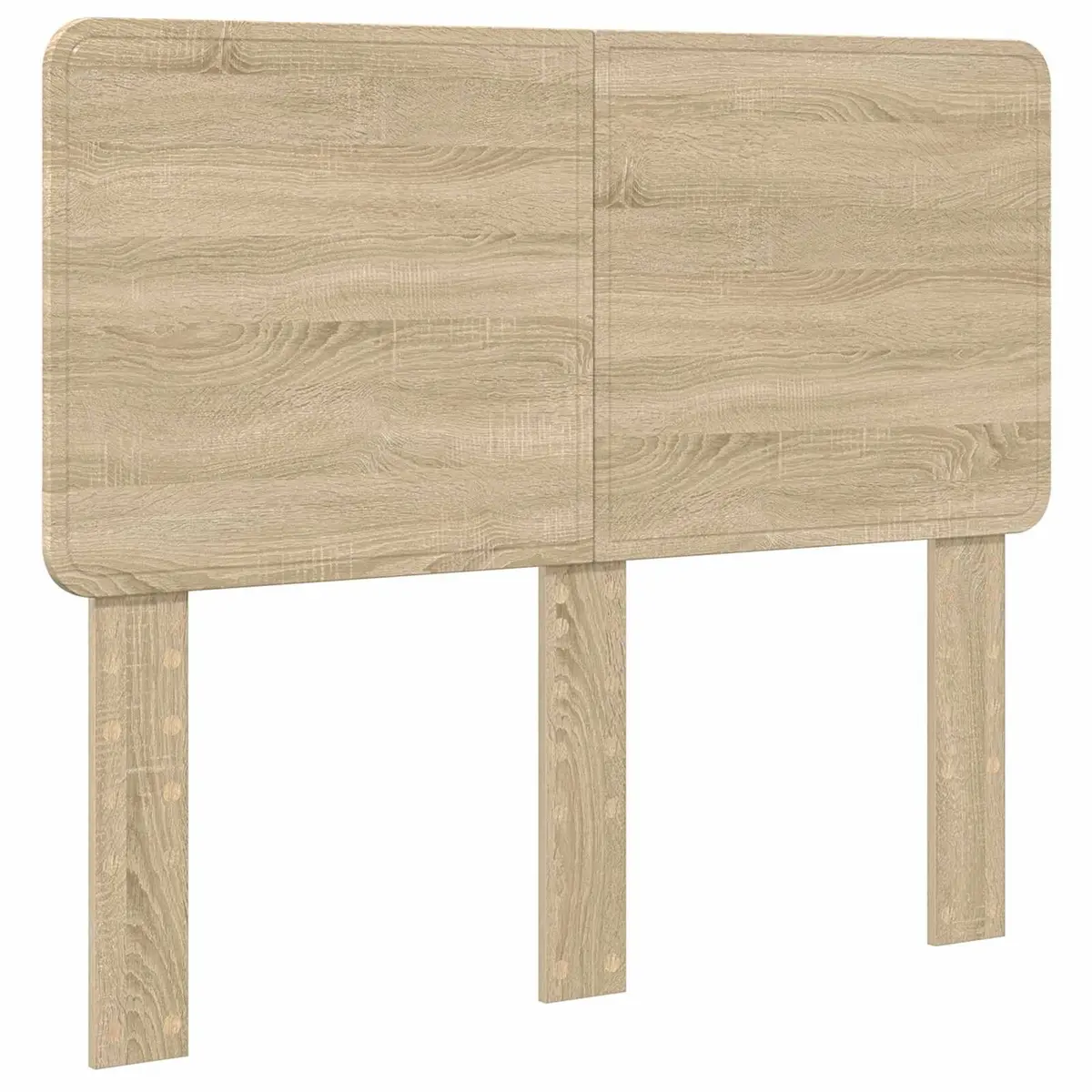 Bed Frame with Drawer Storage Engineered Wood Sonoma Oak 135 x 190 cm