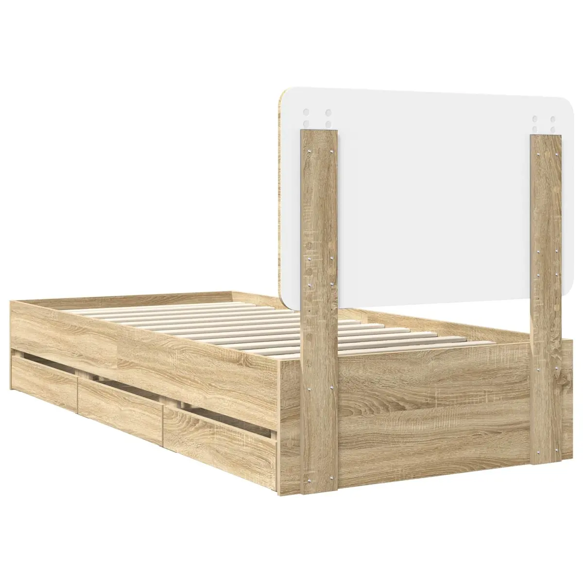 Bed Frame with Storage Drawer for Better Organization