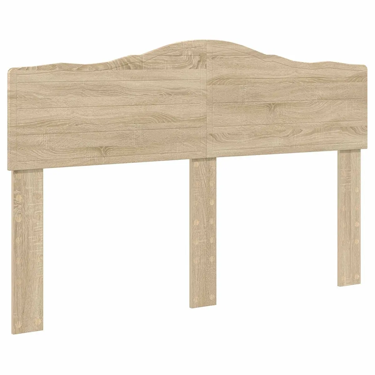 Bed Frame with Storage Drawer Engineered Wood Sonoma Oak 150 x 200 cm