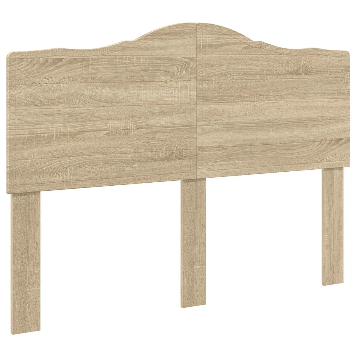 Bed Frame with Storage Drawer Modern Design Engineered Wood 150 x 200 cm Brown