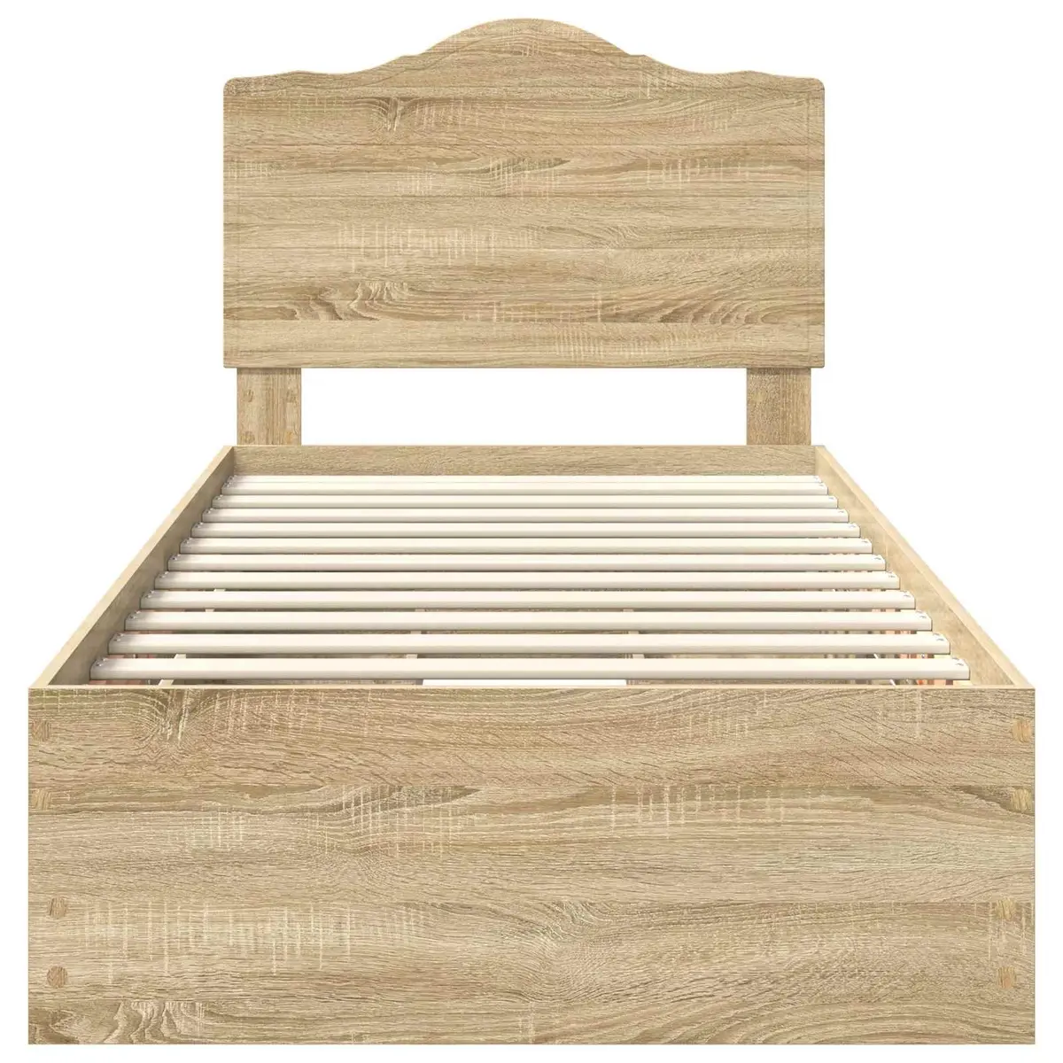 Bed Frame with Storage Drawers, 90 x 190 cm