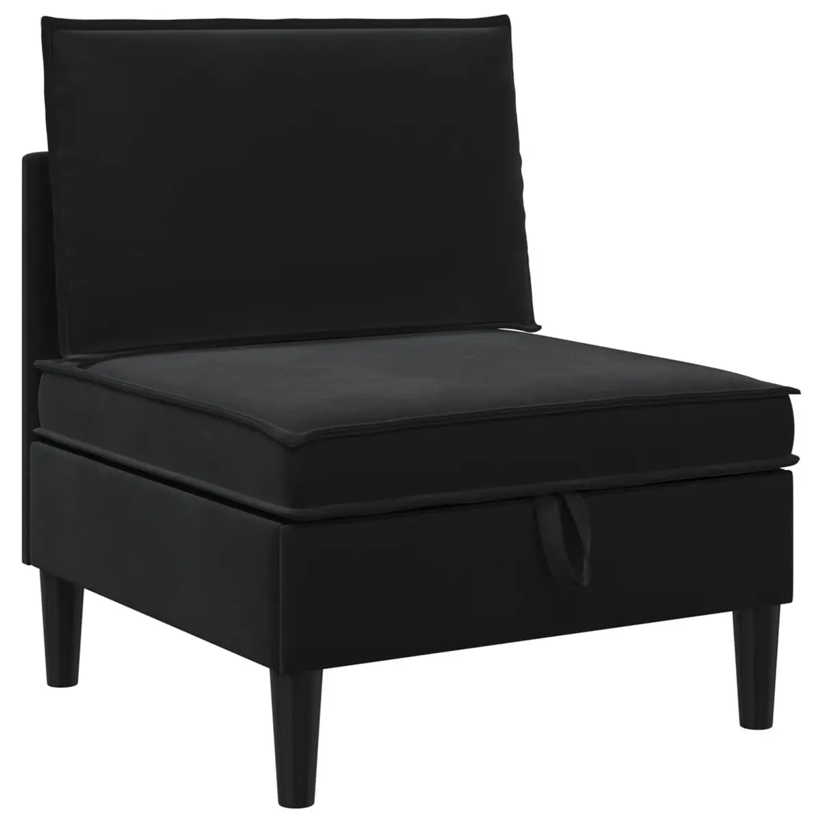 Living Room Furniture Set Modern Velvet 5 Piece Sofa with Storage Cushioned