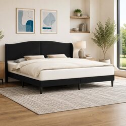 Friendly Black Bed Frame to Enhance Your Bedroom