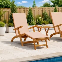 Enjoy Your Space with This Reclining Sun Lounger