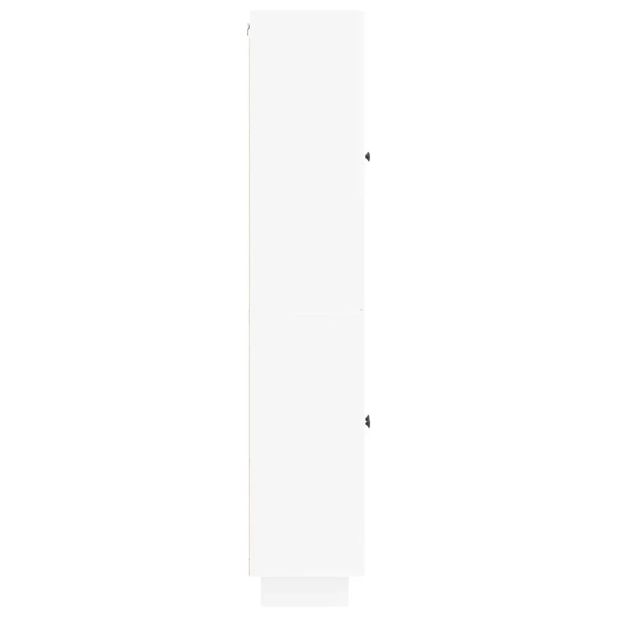 Cabinet Set 2 pcs White 66 x 34.5 x 90 cm Storage Furniture Shelves Drawers