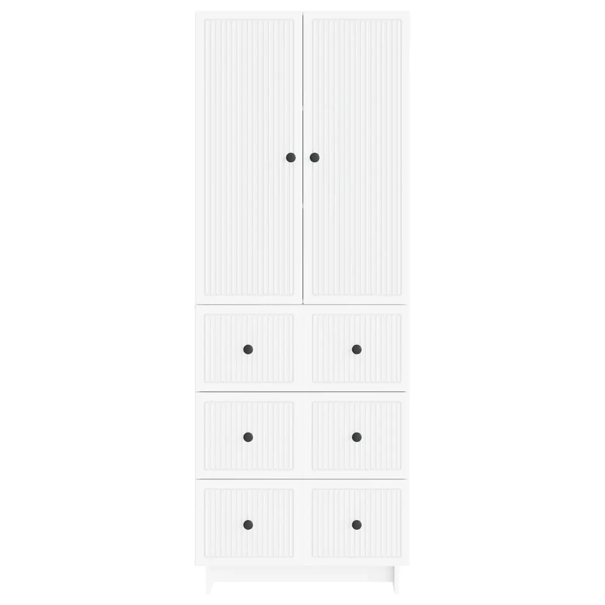 Cabinet Set 2 pcs Storage Furniture Engineered Wood Indoor Outdoor Home Garden
